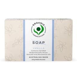 Organic Formulations Vanilla Soap 100G