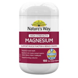 Natures Way High Strength Magnesium 150 Tablets