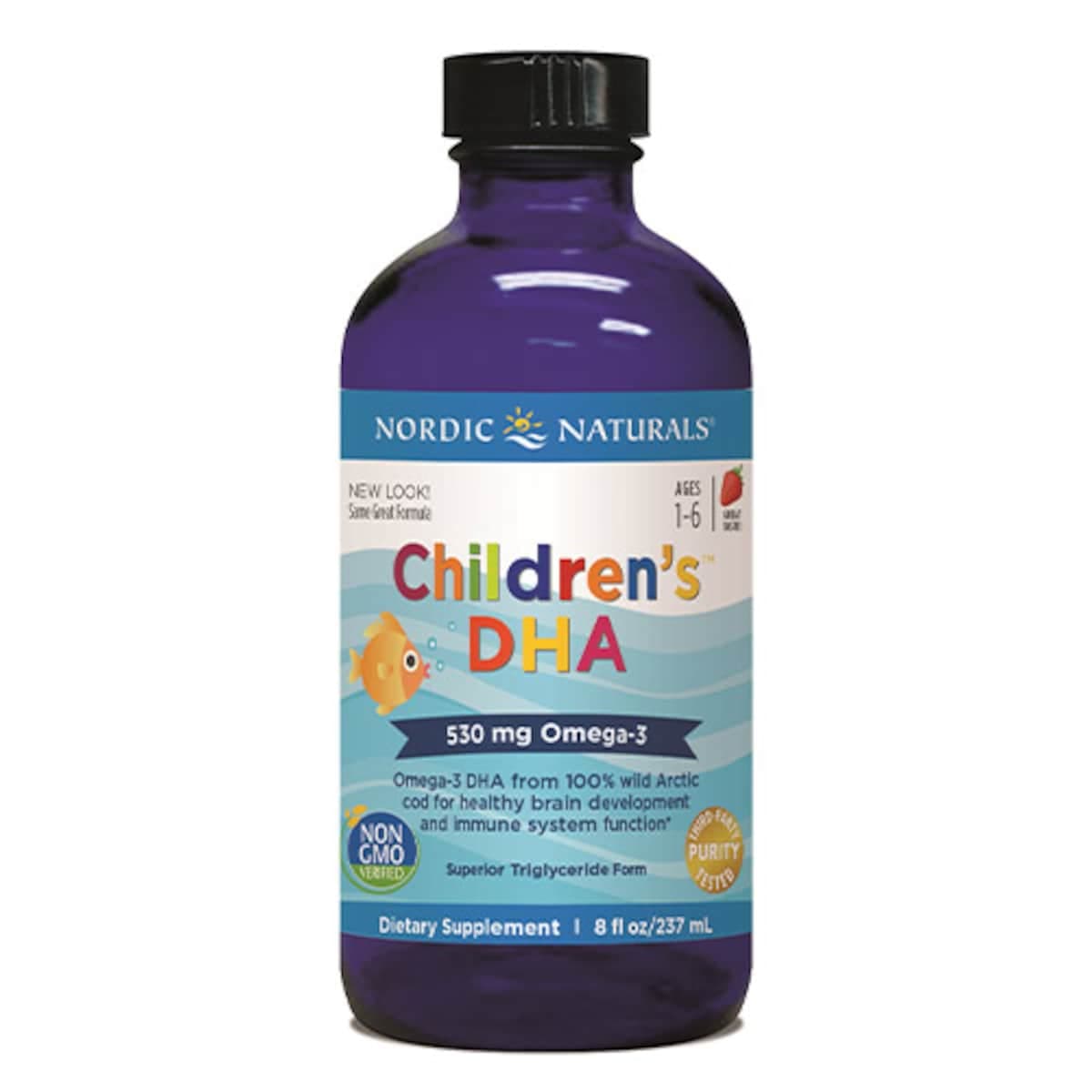 Nordic Naturals Childrens Dha Strawberry 237Ml