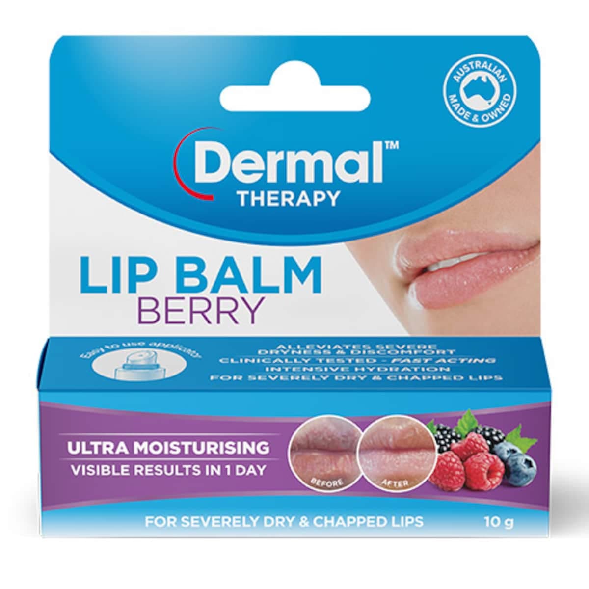 Thumbnail Dermal Therapy Lip Balm Berry 10G