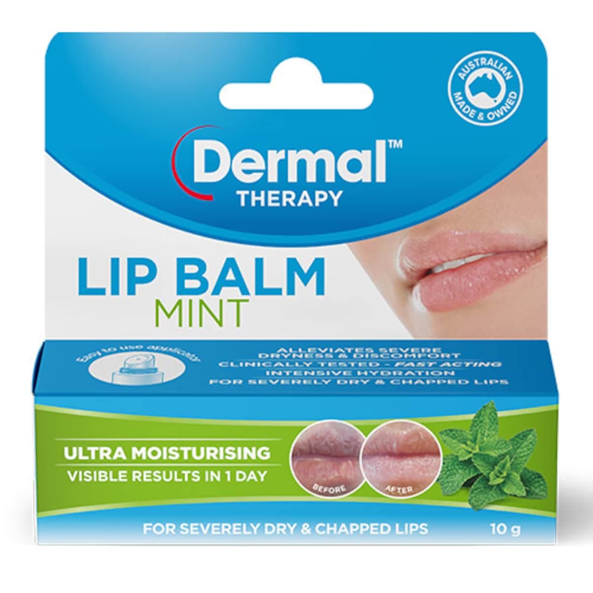 Thumbnail Dermal Therapy Lip Balm Mint 10G