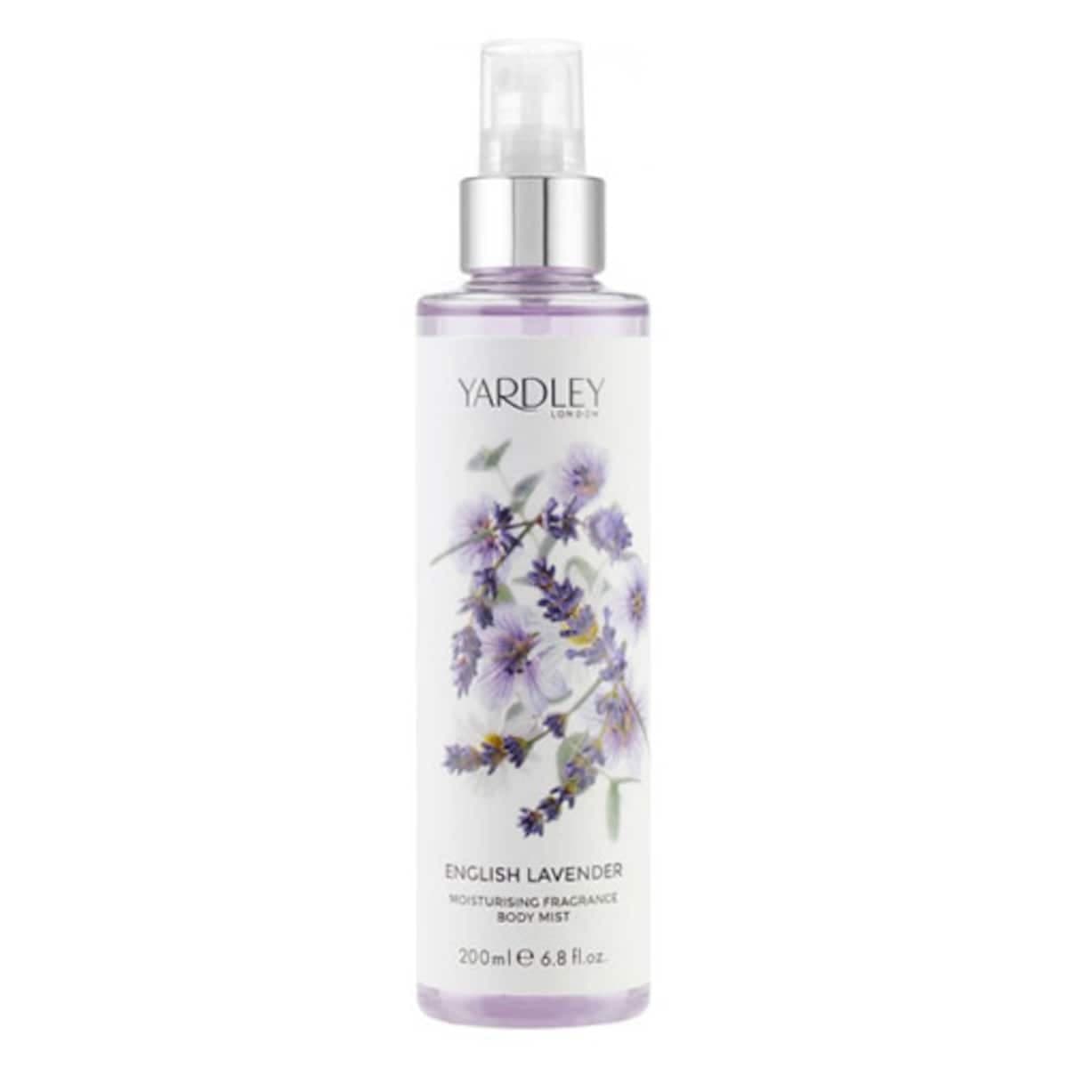 Yardley English Lavender Moisturising Fragrance Body Mist 200Ml