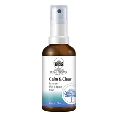 Australian Bush Flower Calm & Clear Essence Mist 50Ml