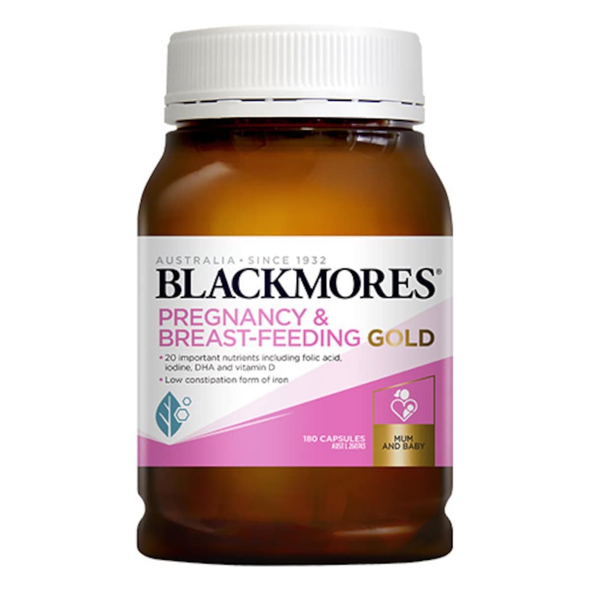 Thumbnail Blackmores Pregnancy & Breastfeeding Gold 180 Capsules