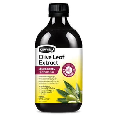 Comvita Olive Leaf Extract Mixed Berry 500Ml