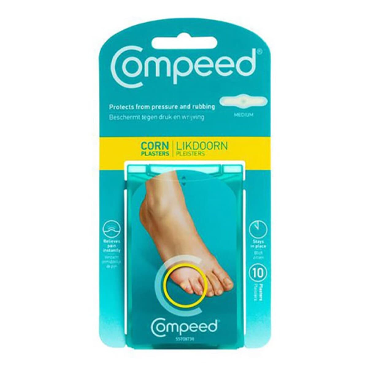 Compeed Plaster Corn Medium 10 Pack