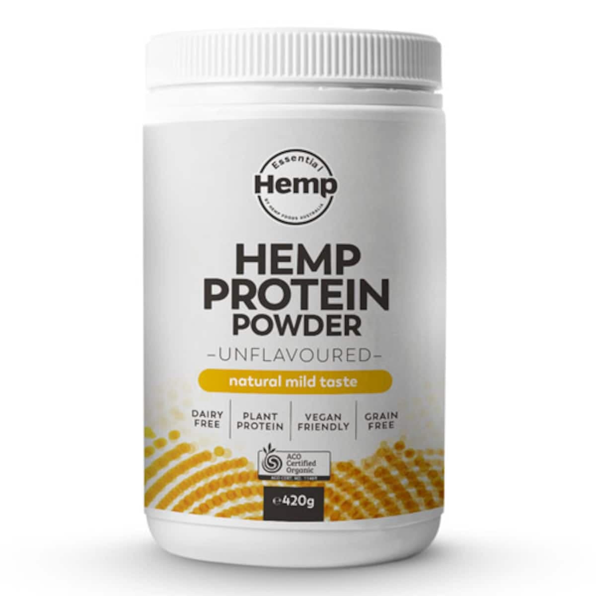 Hemp Foods Australia Organic Hemp Protein Powder Natural 420G