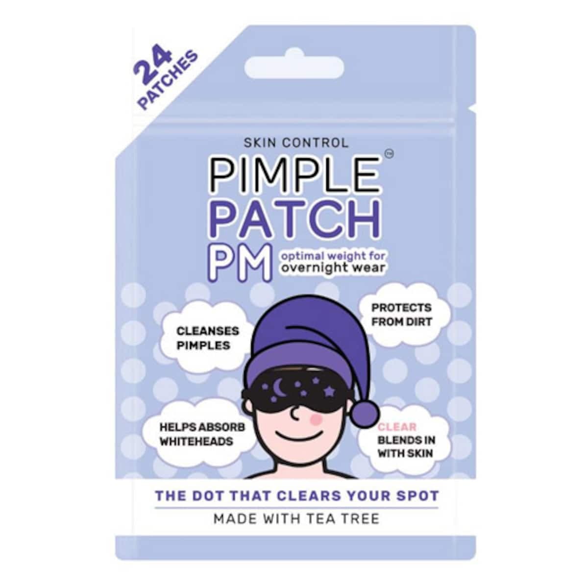 Skin Control Pimple Patch Pm Nightime 24 Pack