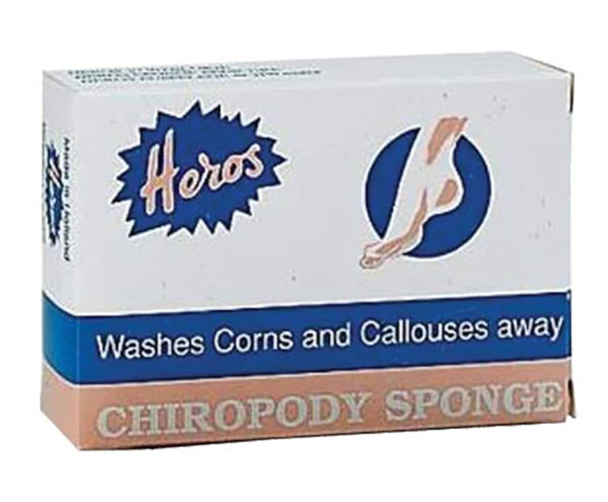 Thumbnail Heros Chiropody Sponge Grey 1 Sponge