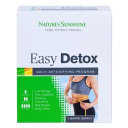 Natures Sunshine Easy Detox 1 Months Supply