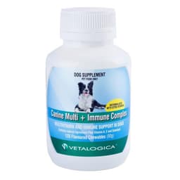 Vetalogica Canine Multi + Immune Complex 120 Chewable Tablets