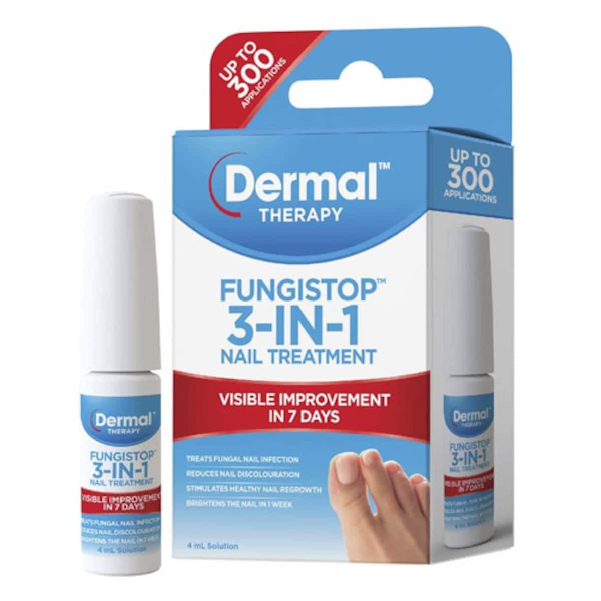 Dermal Therapy Fungistop 3-In-1 Nail Treatment 4Ml