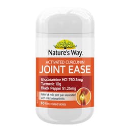 Natures Way Activated Curcumin Joint Ease 50 Tablets