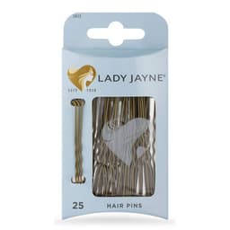 Lady Jayne Hair Pins Brown 6.25Cm 25 Pack