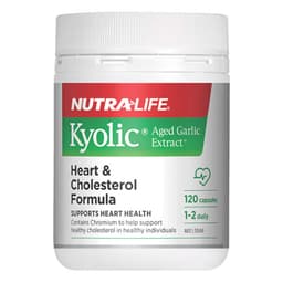 Nutra-Life Kyolic Aged Garlic Extract Heart & Cholesterol 120 Capsules