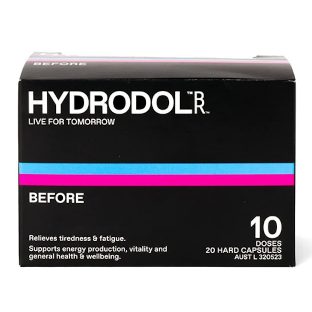 Hydrodol Before 10 Dose 20 Capsules