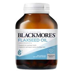 Blackmores Flaxseed Oil 100 Vegetarian Capsules