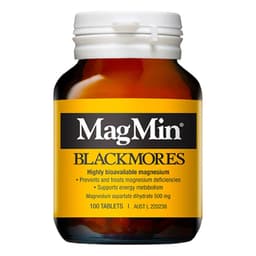 Blackmores Magmin 500Mg 100 Tablets