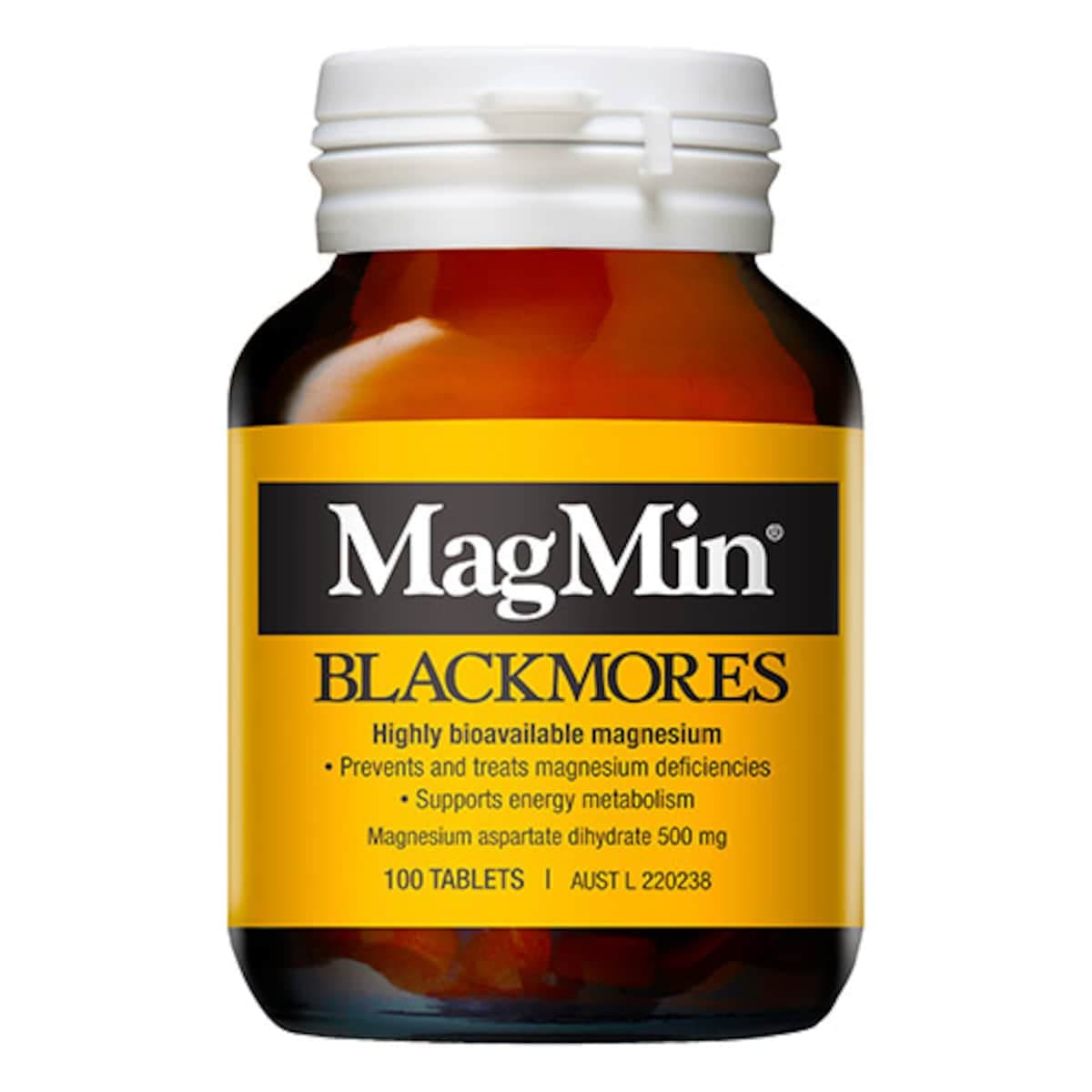 Thumbnail Blackmores Magmin 500Mg 100 Tablets