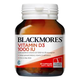 Blackmores Vitamin D3 1000Iu 60 Capsules