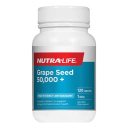 Nutra-Life Grape Seed 50000+ 120 Capsules