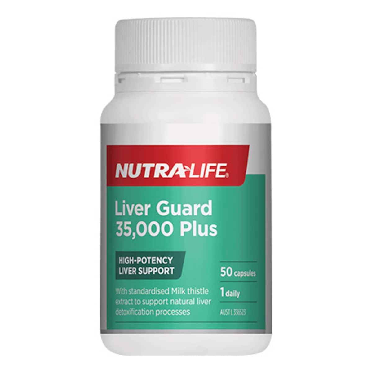 Nutra-Life Liver Guard 35000 Plus 50 Capsules