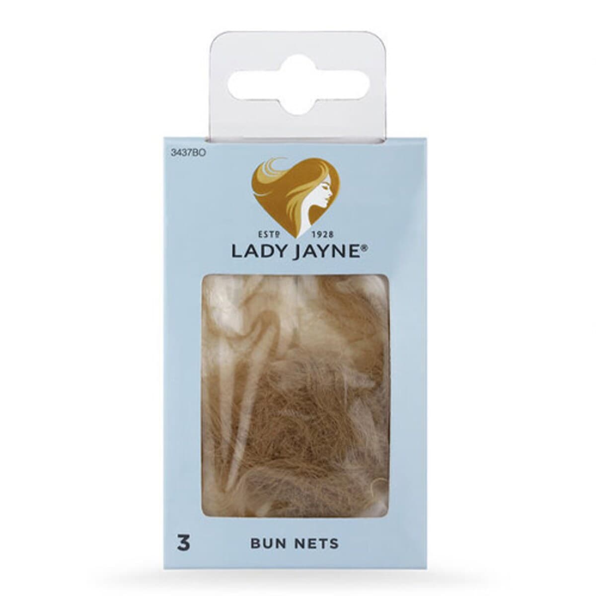 Lady Jayne Bun Nets Blonde 3 Pack