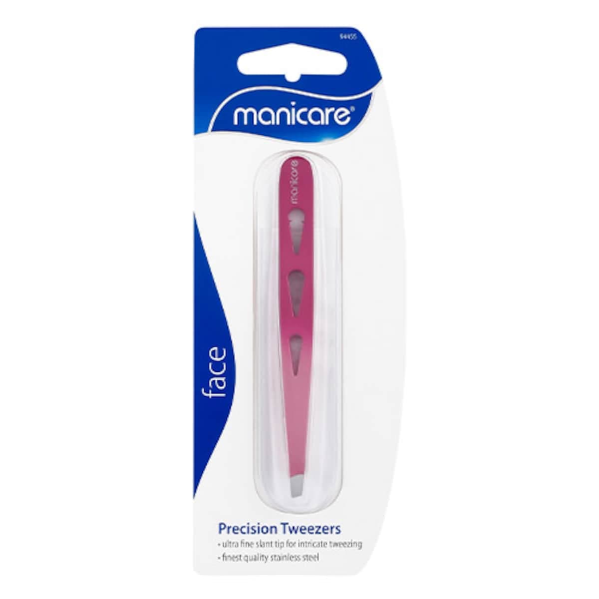 Manicare Tweezers Precision Pink 1 Pack