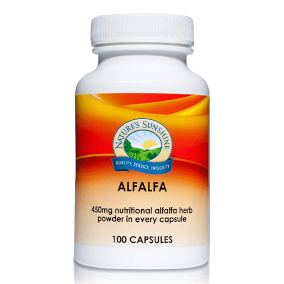 Natures Sunshine Alfalfa 450Mg 100 Capsules