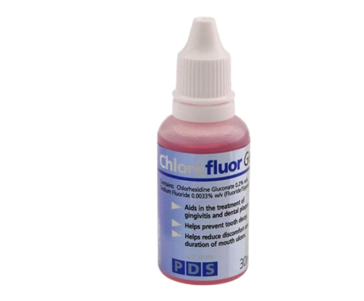 Chlorofluor Chlorhexidine Mouth Gel 30Ml