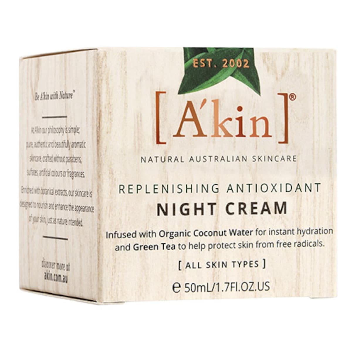 Akin Replenishing Antioxidant Night Cream 50Ml