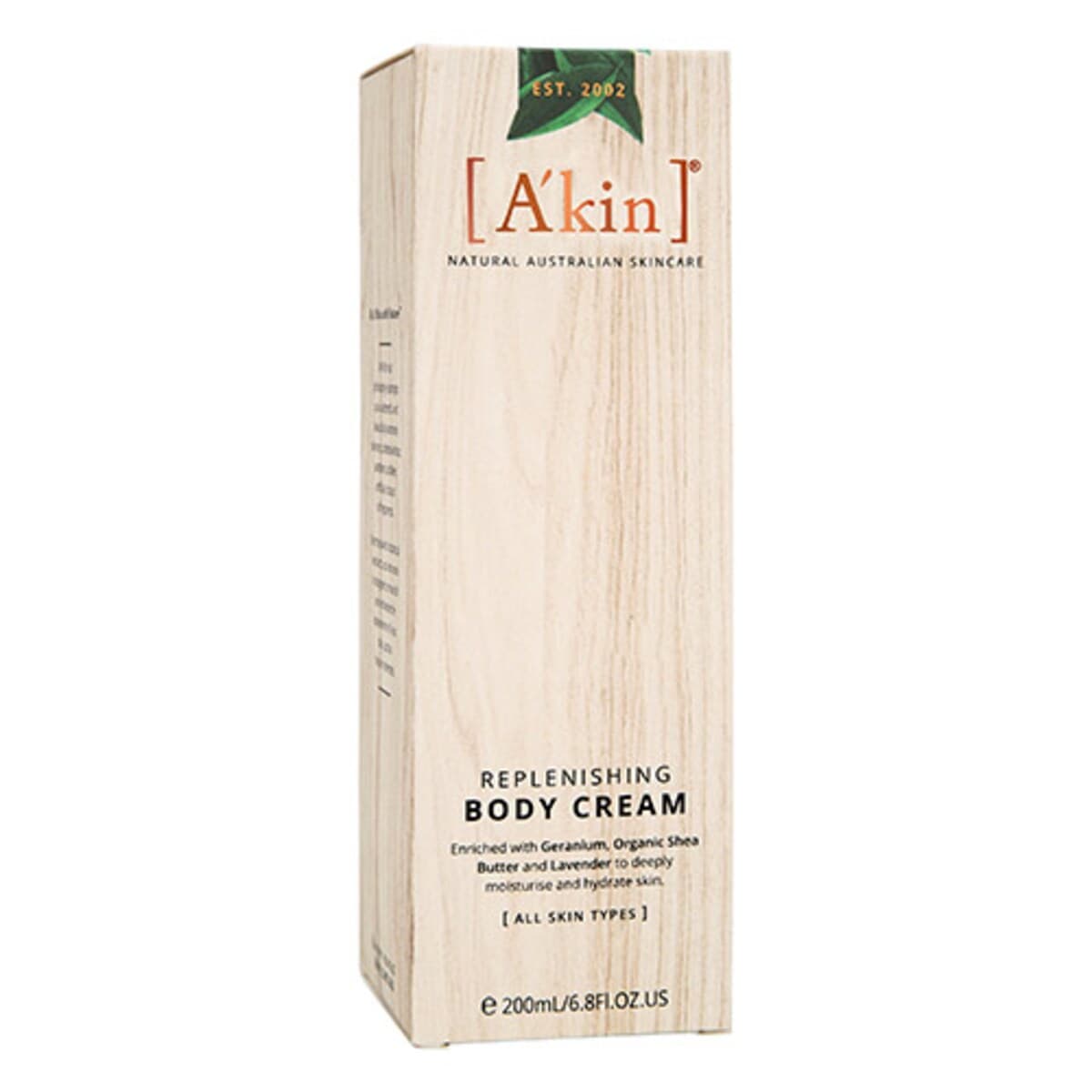 Akin Replenishing Body Cream 200Ml 