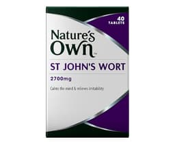 Natures Own St Johns Wort 2700Mg 40 Tablets