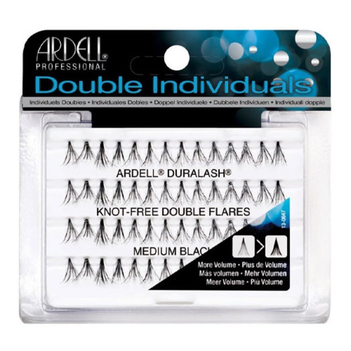 Ardell Duralash Double Individual Knot Free Medium Black