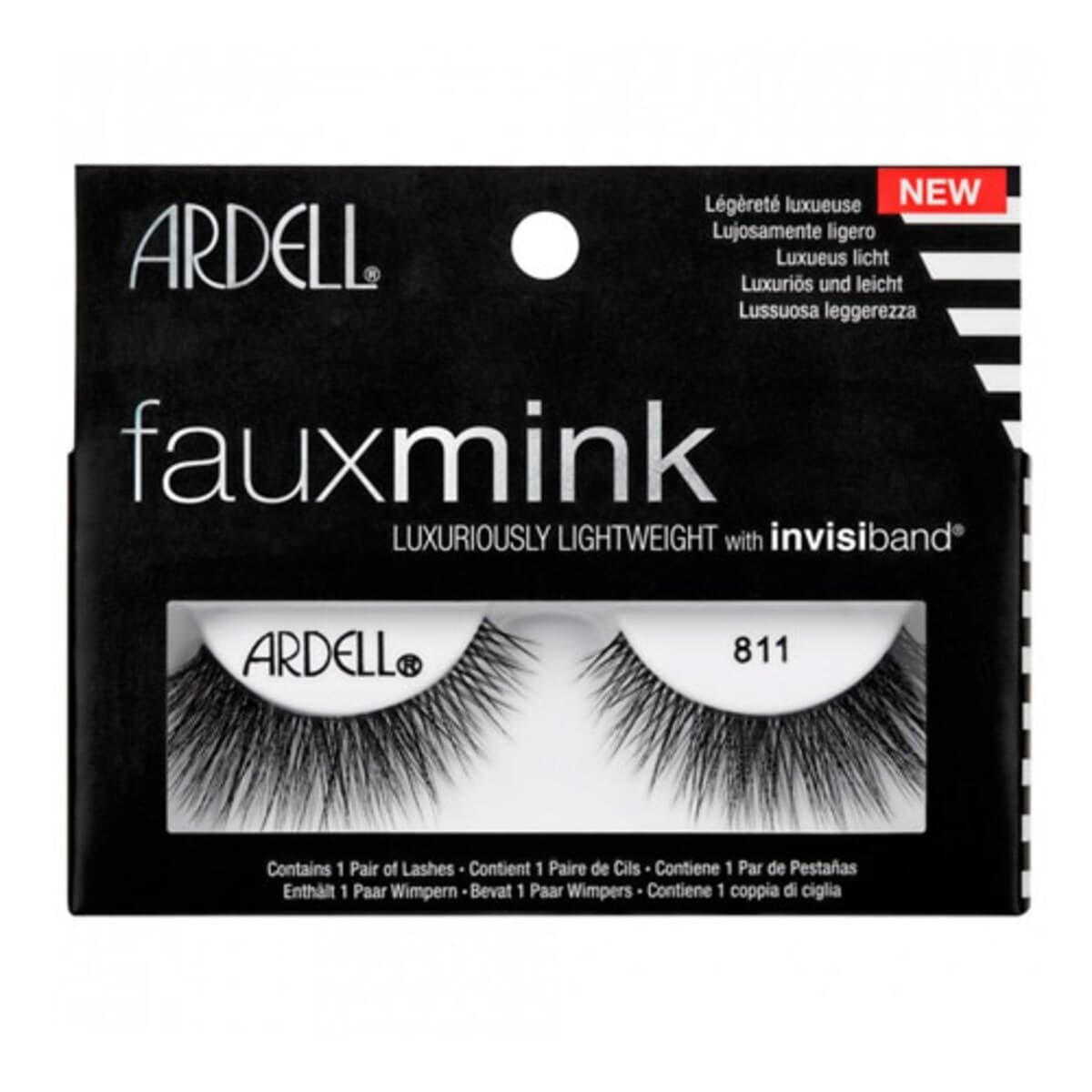 Ardell Faux Mink #811 1 Pair Of Lashes