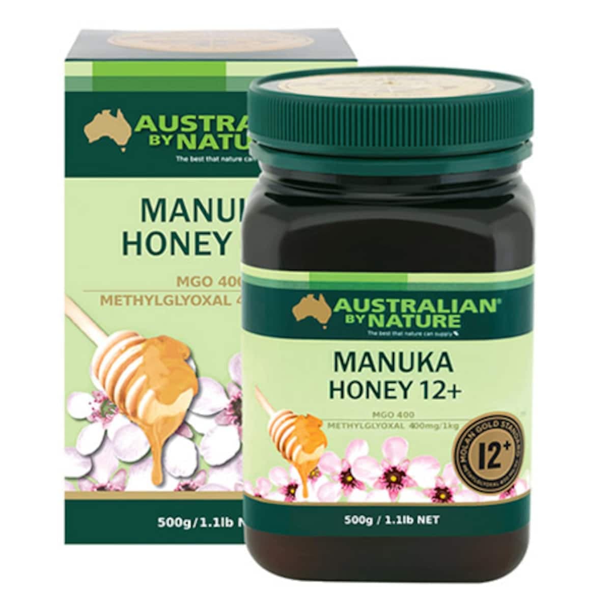 Thumbnail Australian By Nature Manuka Honey 12+ (Mgo 400) 500G