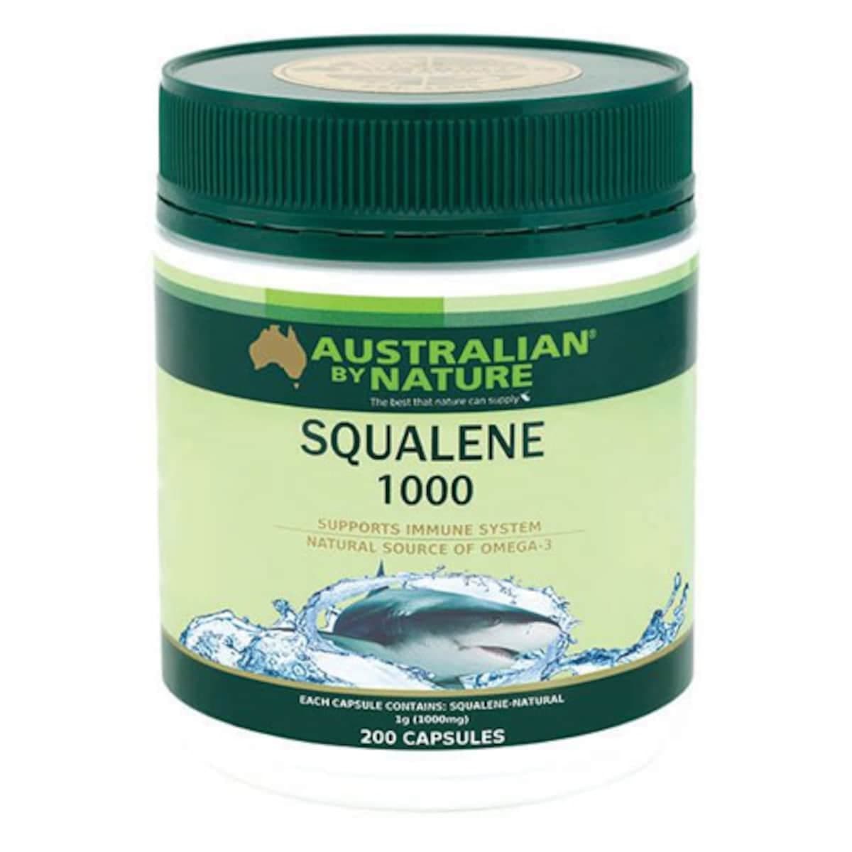 Australian By Nature Squalene 1000Mg 200 Capsules