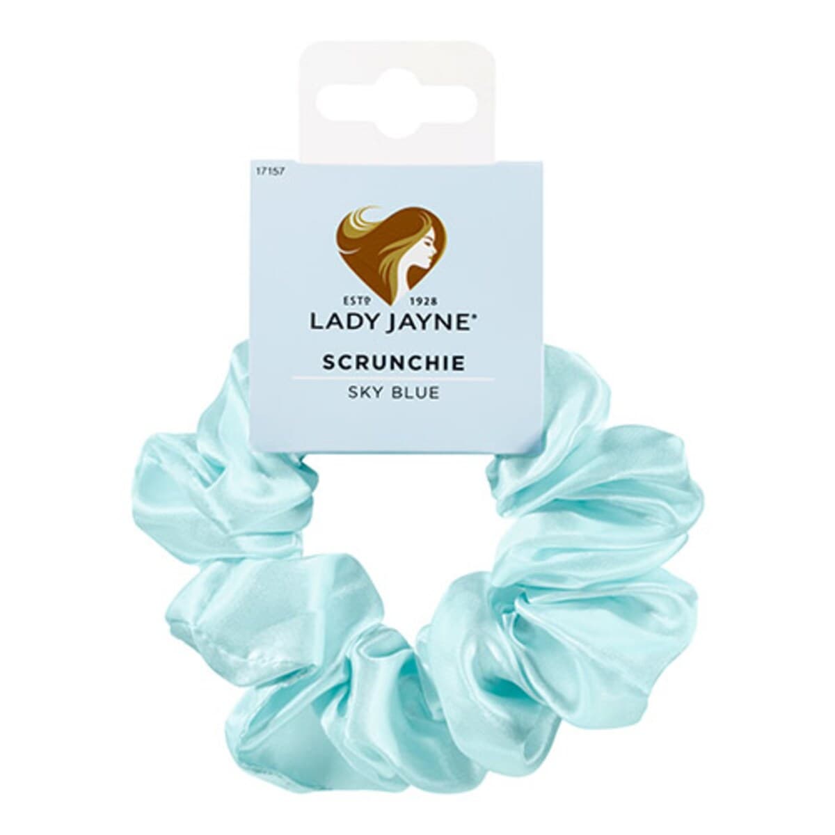 Lady Jayne Hair Scrunchie Sky Blue 1 Pack