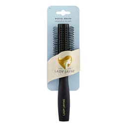 Lady Jayne Medium Radial Plastic Bristles Brush 1 Pack