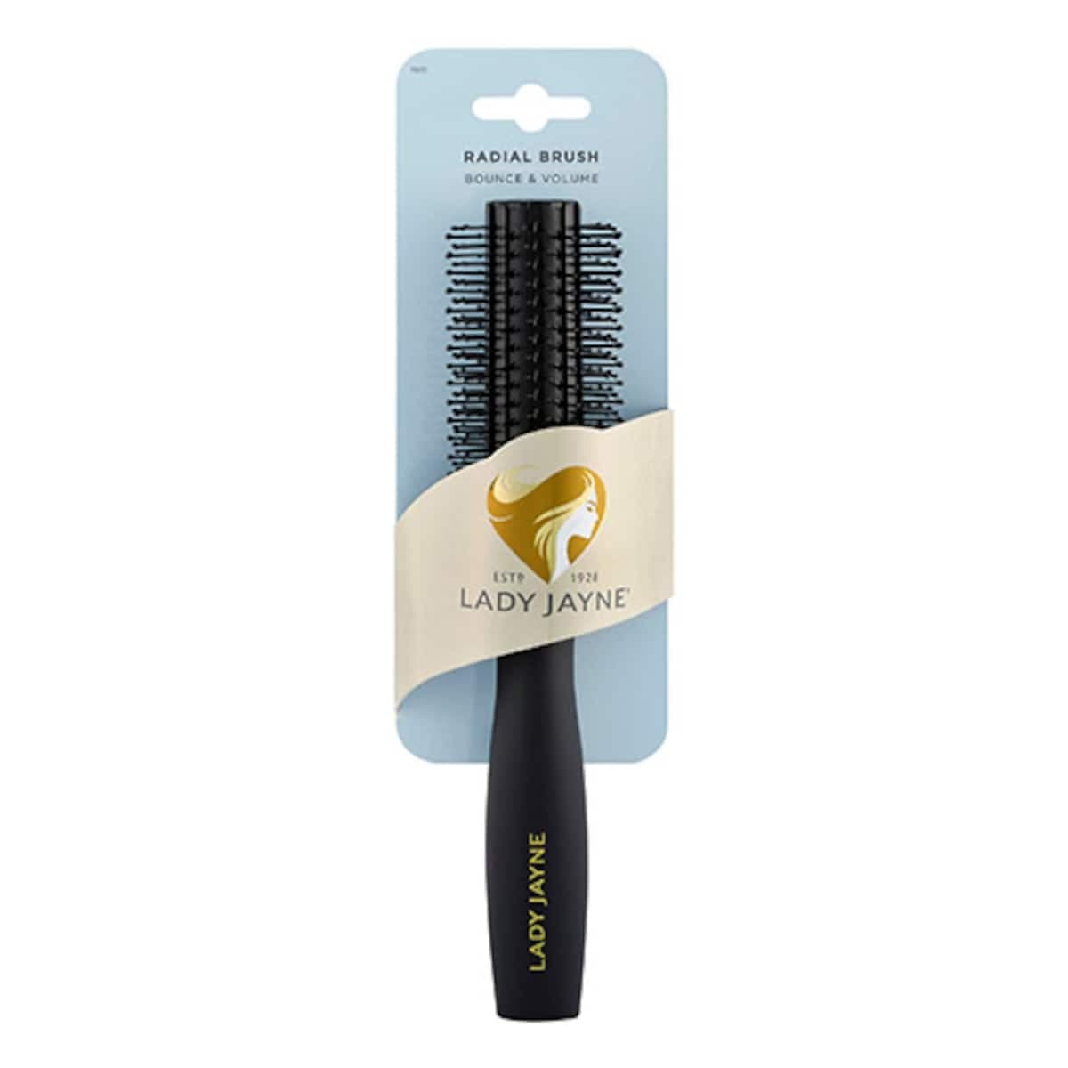 Lady Jayne Medium Radial Plastic Bristles Brush 1 Pack