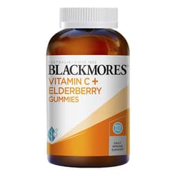 Blackmores Vitamin C + Elderberry Gummies 120 Pack