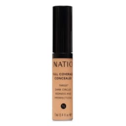 Natio Full Coverage Concealer Dark Medium 12Ml