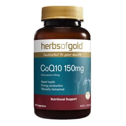 Herbs Of Gold Coq10 150Mg 60 Capsules