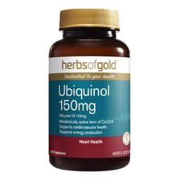 Herbs Of Gold Ubiquinol 150Mg 30 Capsules