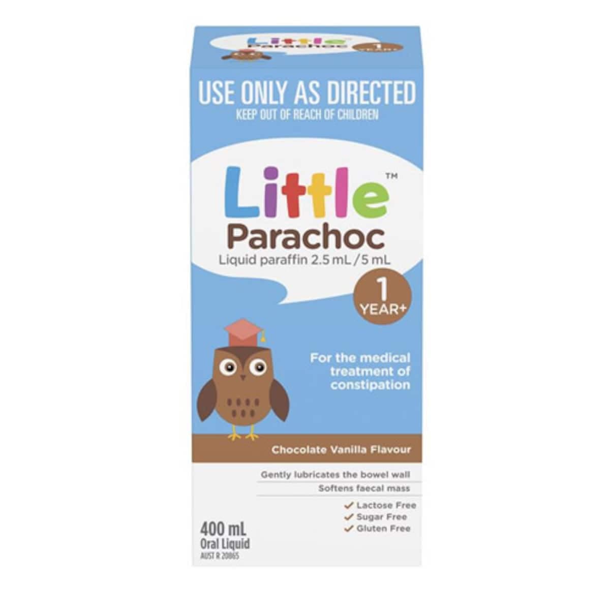 Little Parachoc Liquid Paraffin Chocolate Vanilla Flavour 400Ml