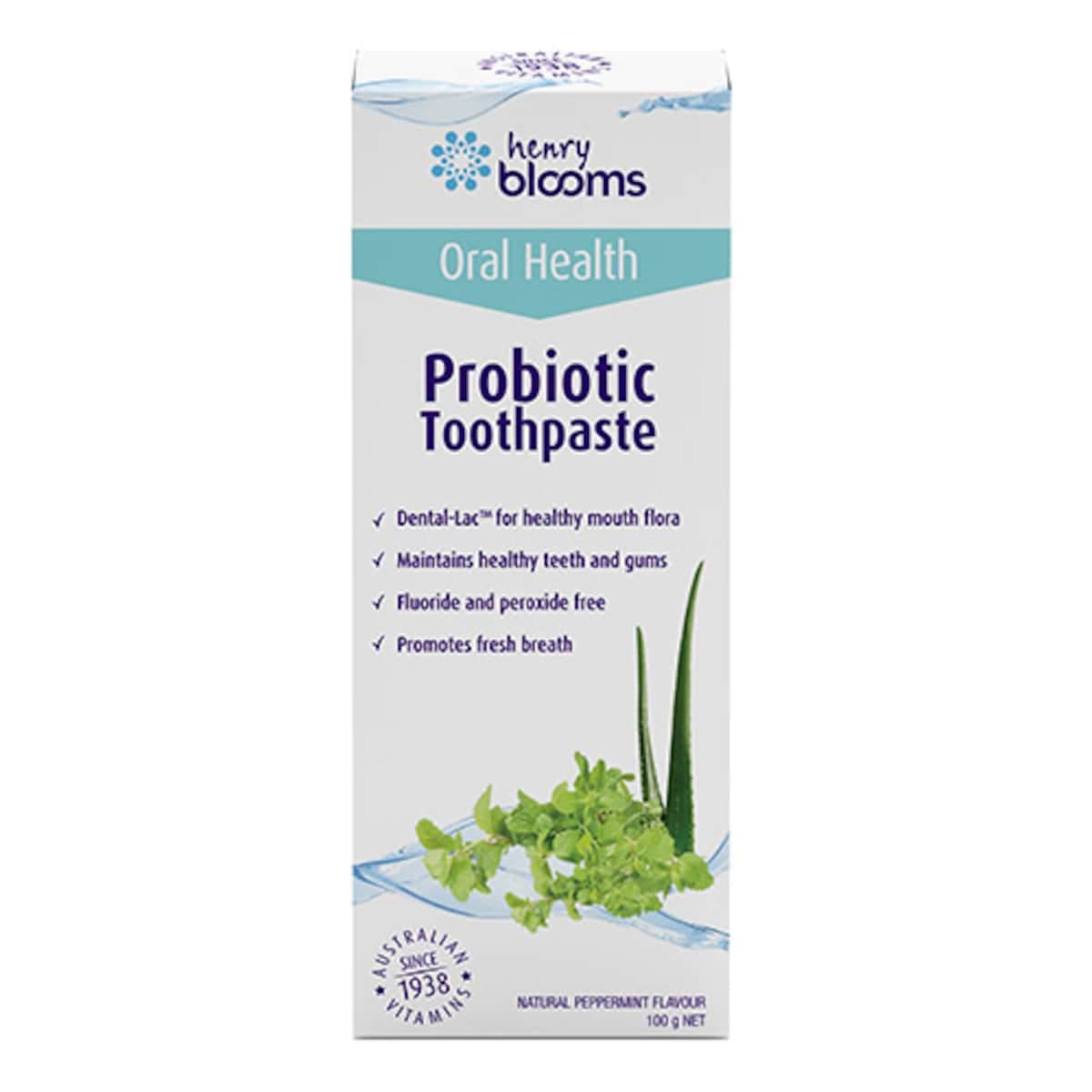 Thumbnail Henry Blooms Probiotic Toothpaste 100G