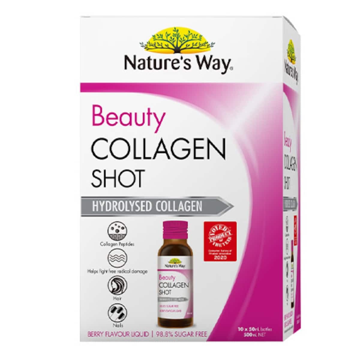 Natures Way Beauty Collagen Shot 50Ml X 10 Pack