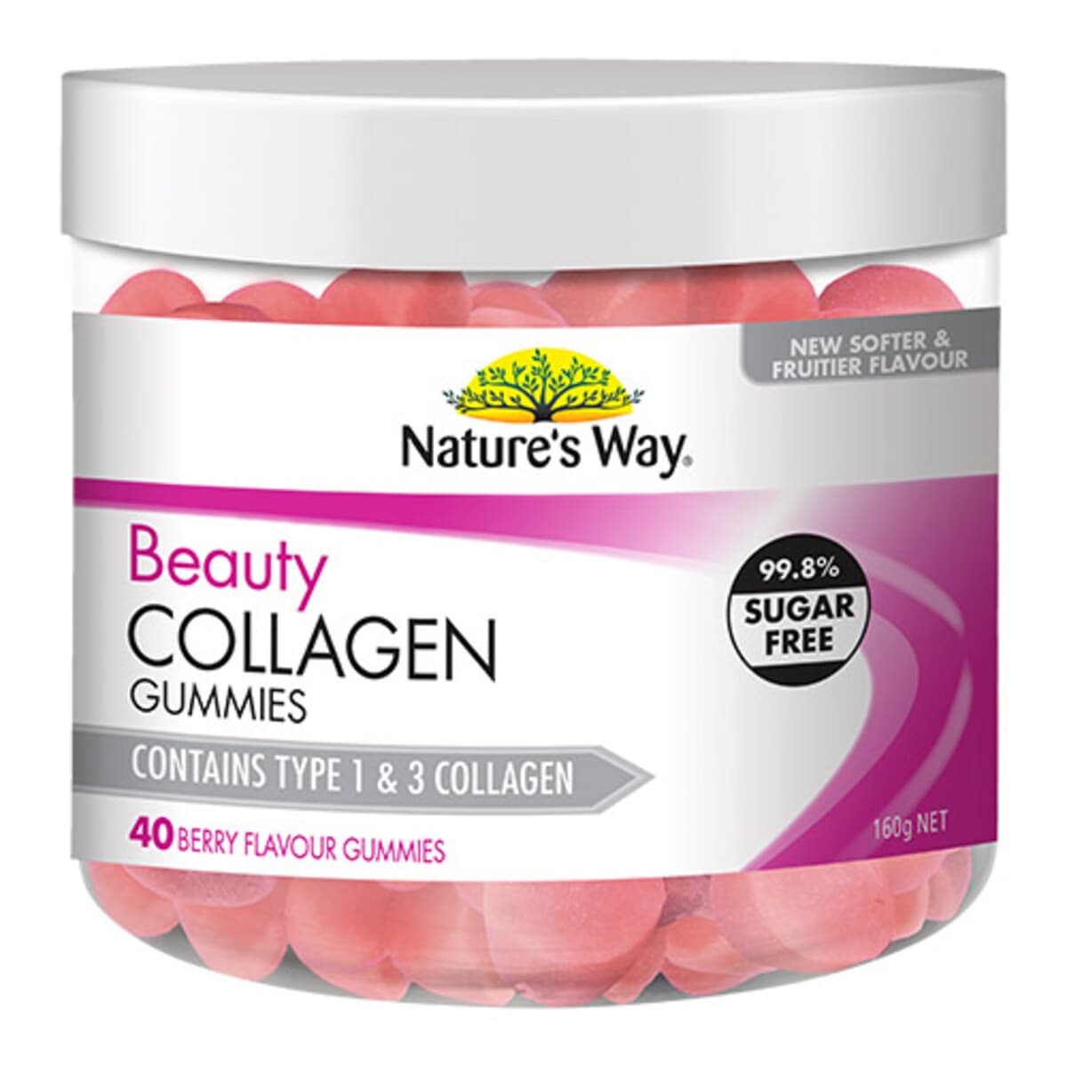 Thumbnail Natures Way Beauty Collagen 40 Gummies