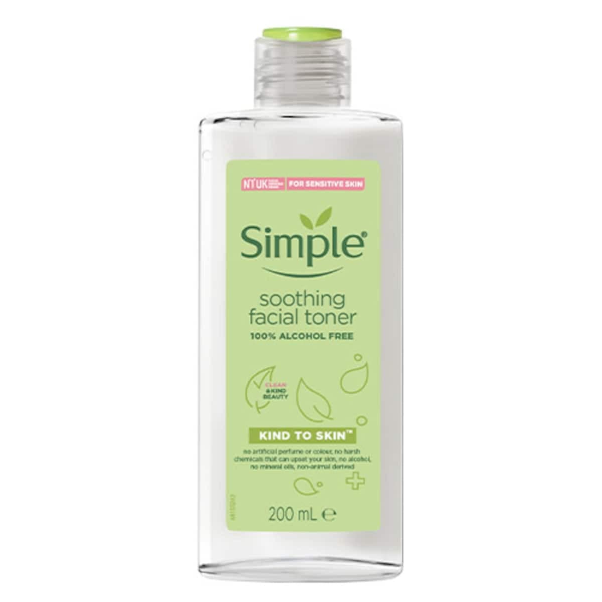 Simple Kind To Skin Soothing Facial Toner 200Ml