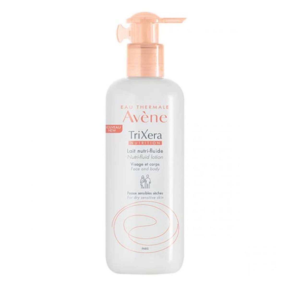 Avene Trixera Nutrition Nutri-Fluid Lotion 400Ml